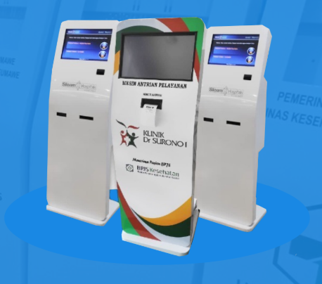 Mesin Kiosk Antrian Artha Savana Digital